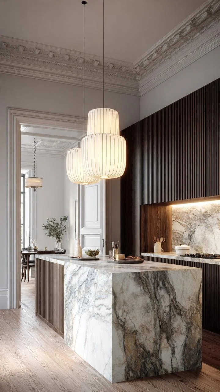 Parisian Marble Kitchens: Where Classic Architecture Meets Modern Luxury