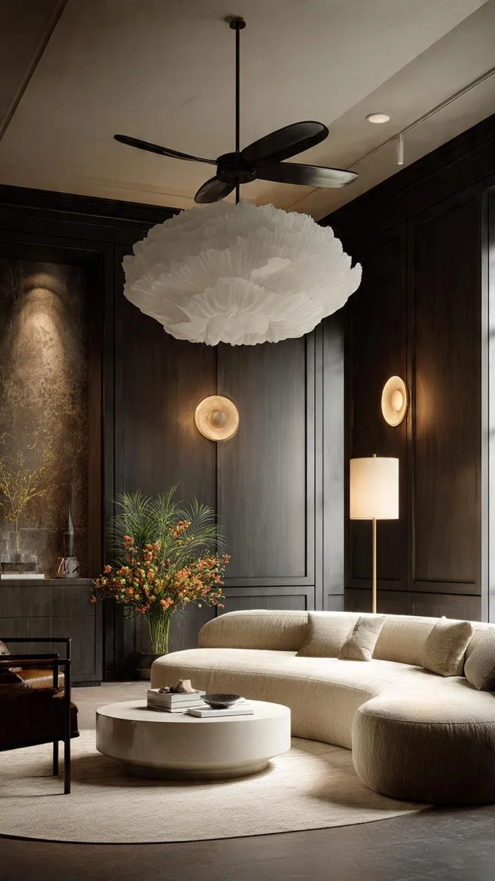 Dark Japandi Living Rooms: The Perfect Balance of Warm Minimalism and Contemporary Luxury