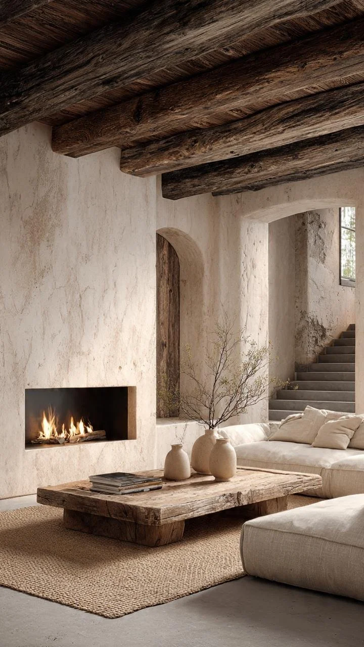 Rustic Mediterranean Living Rooms: 15 Warm and Timeless Ideas That Bring Nature, Texture, and Elegance Together