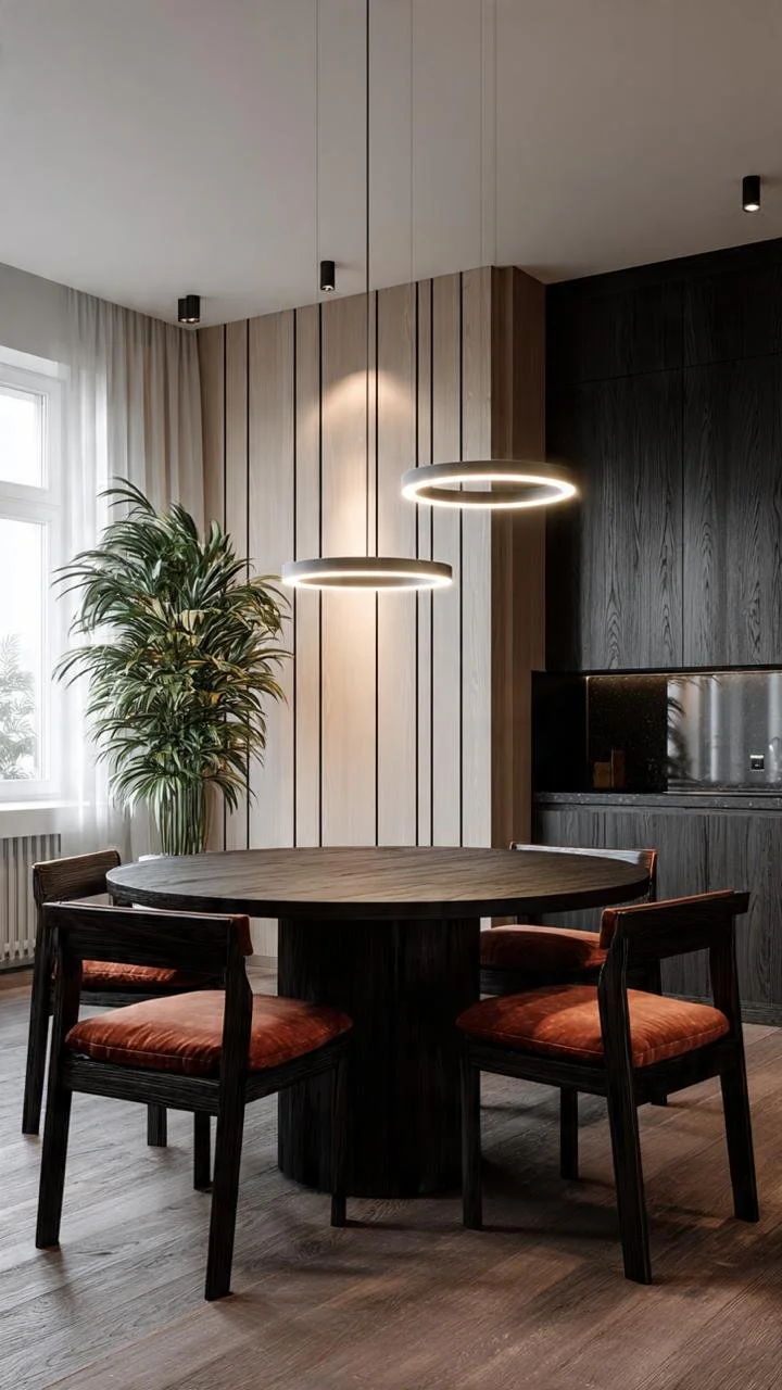 The Hidden Secret of Black &amp; Terracotta Interiors: Contrast Creates Warm Luxury