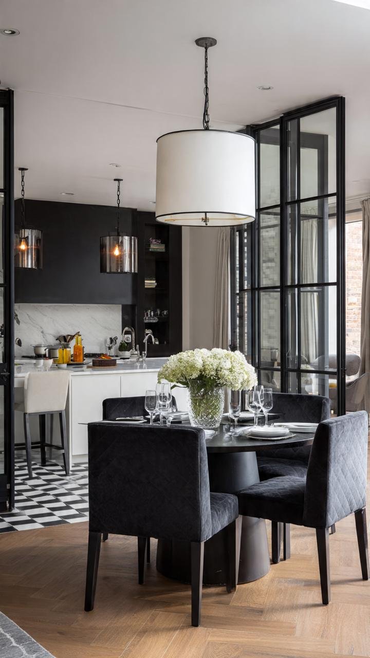 The Hidden Secret of Glass Partition Dining Rooms: Separation Without Losing Space