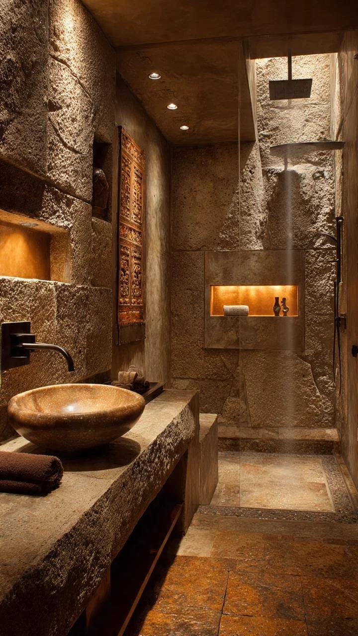 27 Natural Stone Spa Bathrooms: A Luxury Category for High-End Hotels
