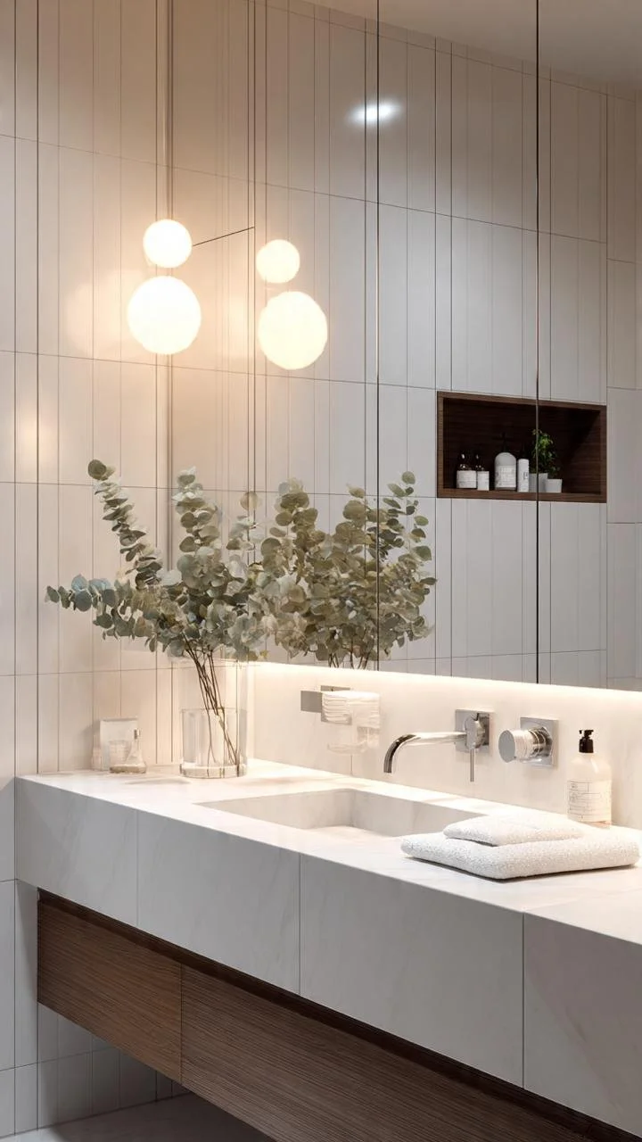 The Mirror Trick That Makes Small Bathrooms Feel Twice Their Size