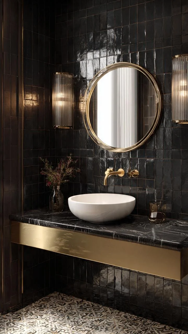 12 Black Tile Bathroom Ideas for a Luxurious and Modern Space