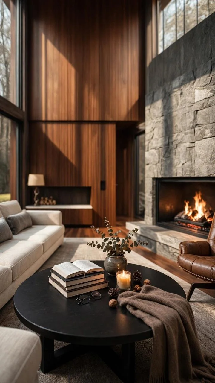 The Cabin Architects Never Talk About: The Height Secret Behind These Cozy-Looking Living Rooms That Actually Feel Twice Their Size