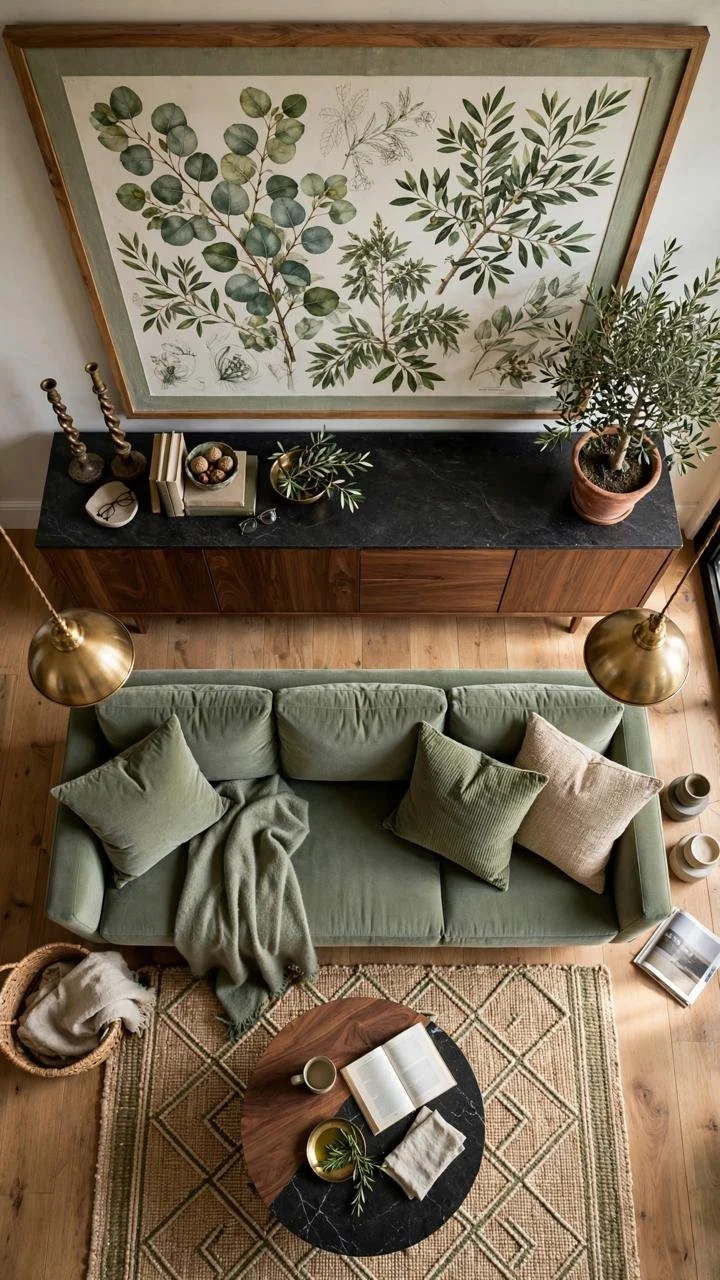 The Oversized Art Secret Interior Designers Won't Admit To: Why One Giant Botanical Print Is Quietly Replacing Gallery Walls in Every New Living Room