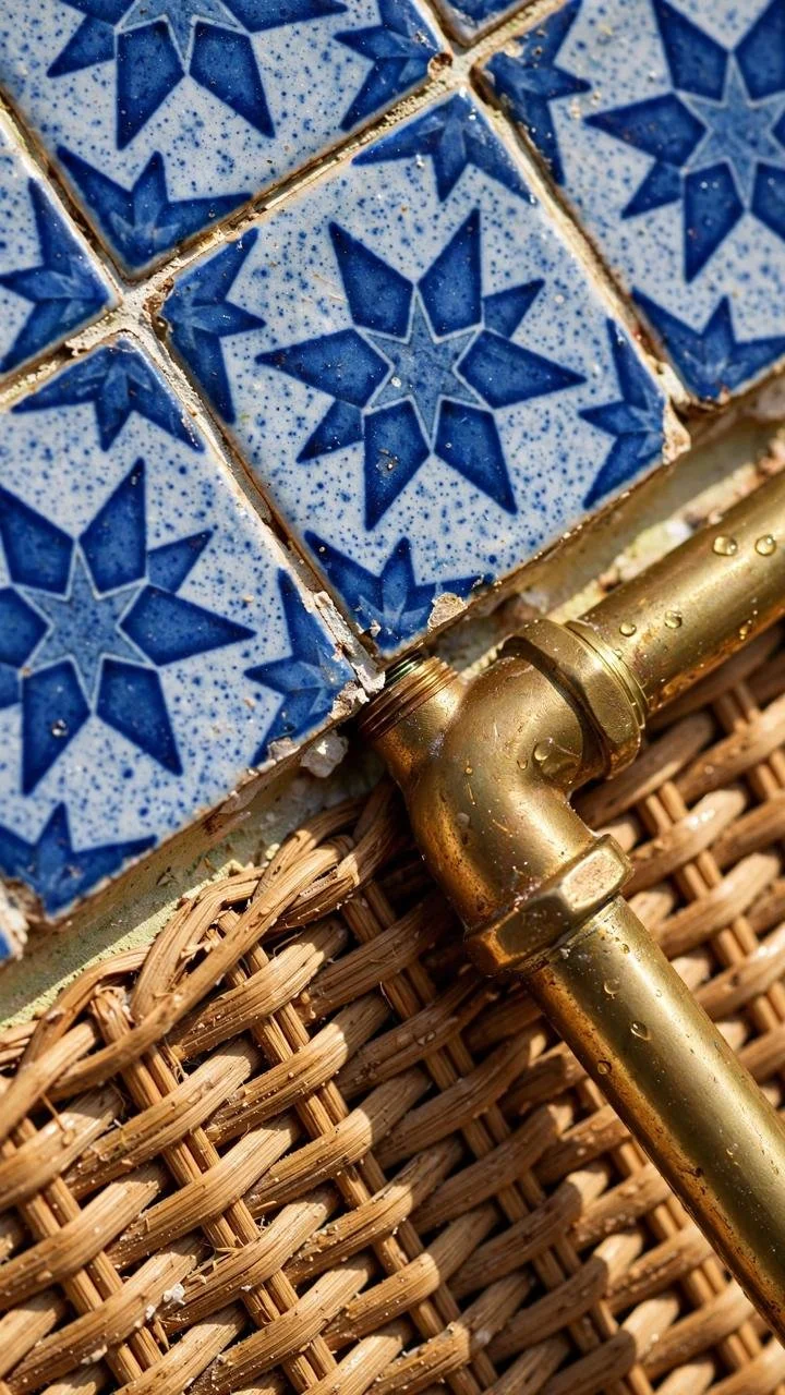 The Floor Pattern Hiding an Entire Country's Design History: Why Blue Star Tiles