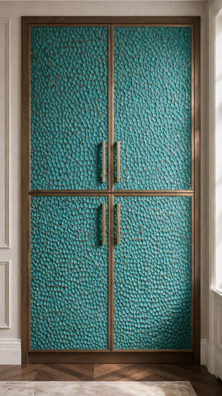 The One Material Choice Making Plain Cabinetry Look Like a Piece of Art