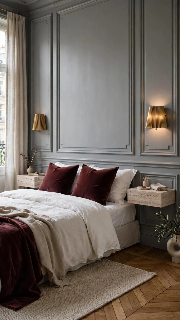 Gray Does the Quiet Work, Burgundy Gets All the Credit: The Color Pairing Explained