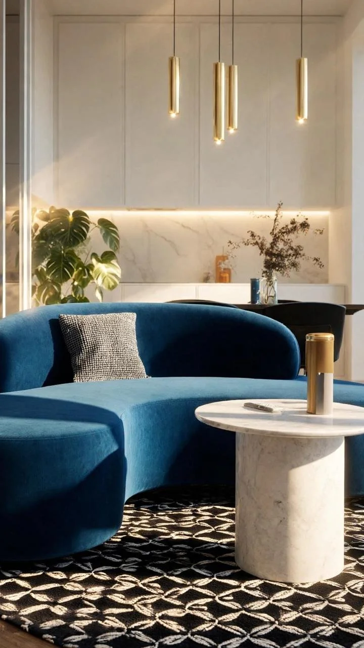Why Curved Furniture Always Wins in a Small Living Room — And Straight Lines Never Do