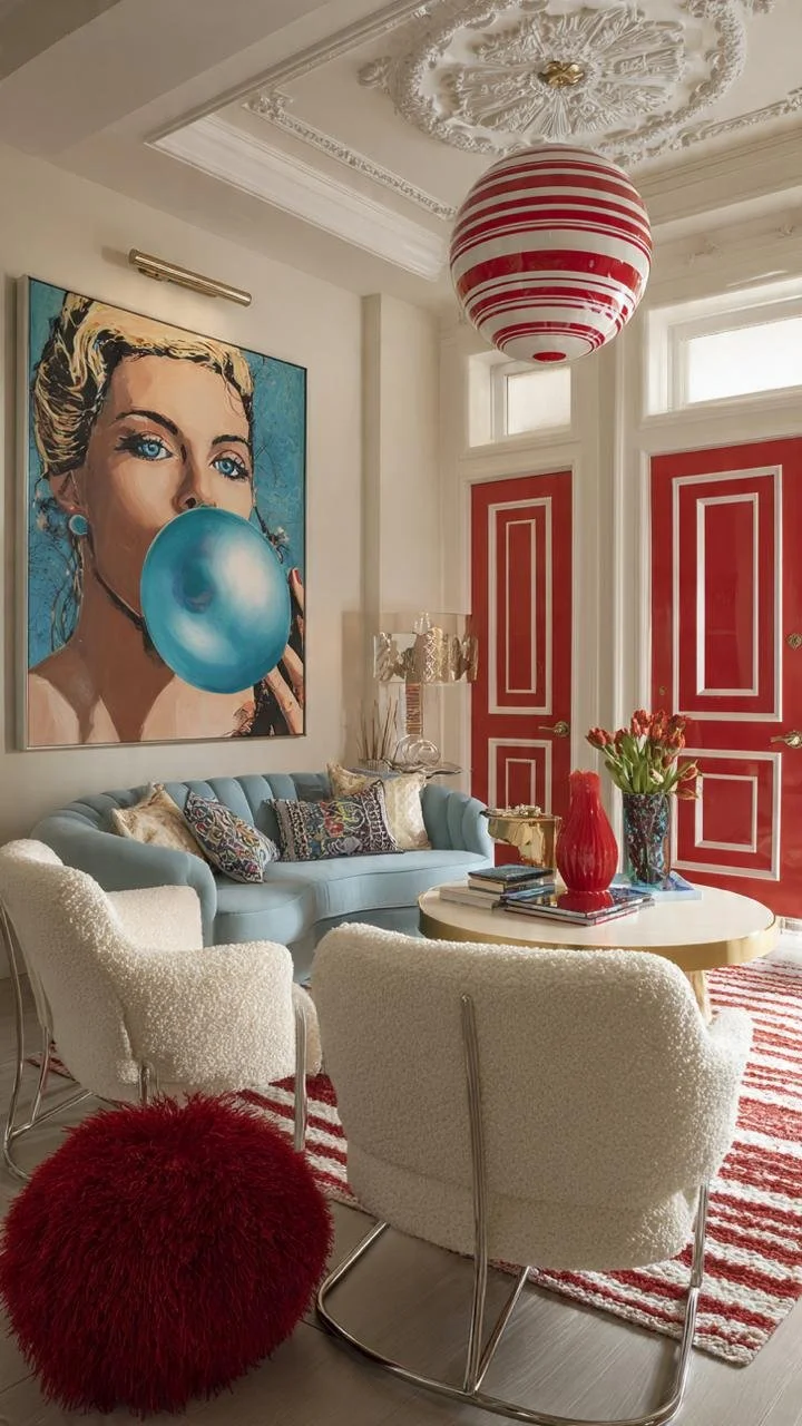 Pop-Art Regency Glamour & Surrealist Mid-Century Fusion — ATLANTICO ARQS