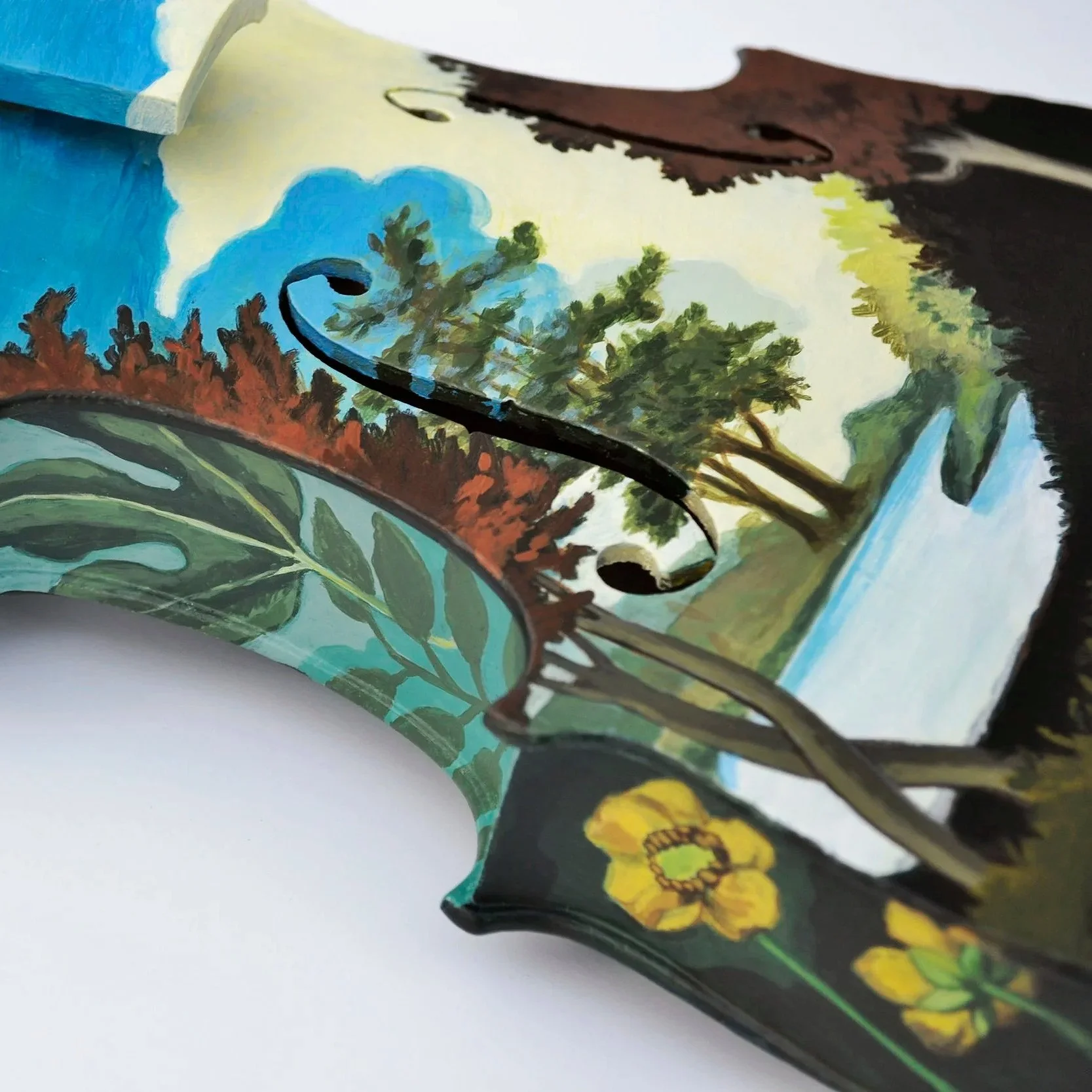 Painting a Violin
