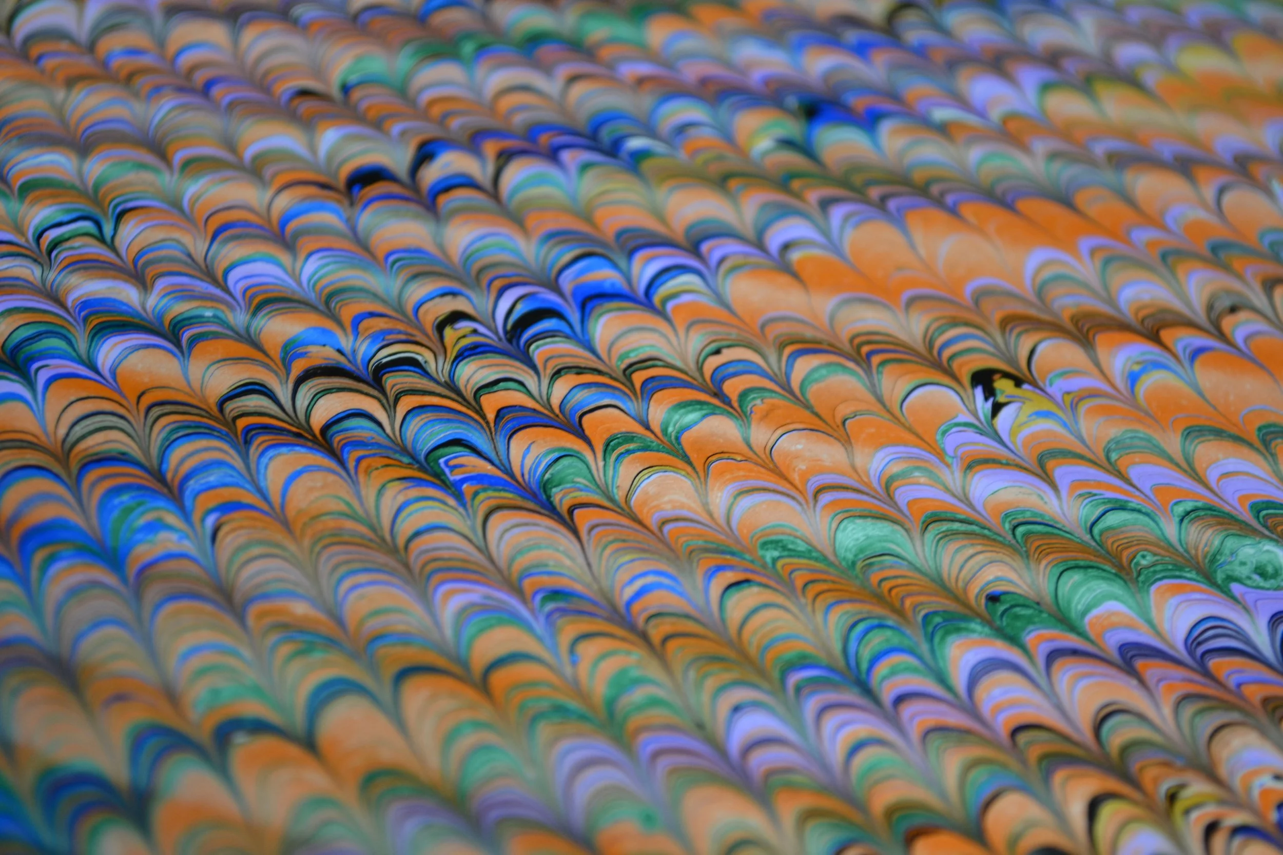 Another early nonpariel. Playing with the colors I received in my kit