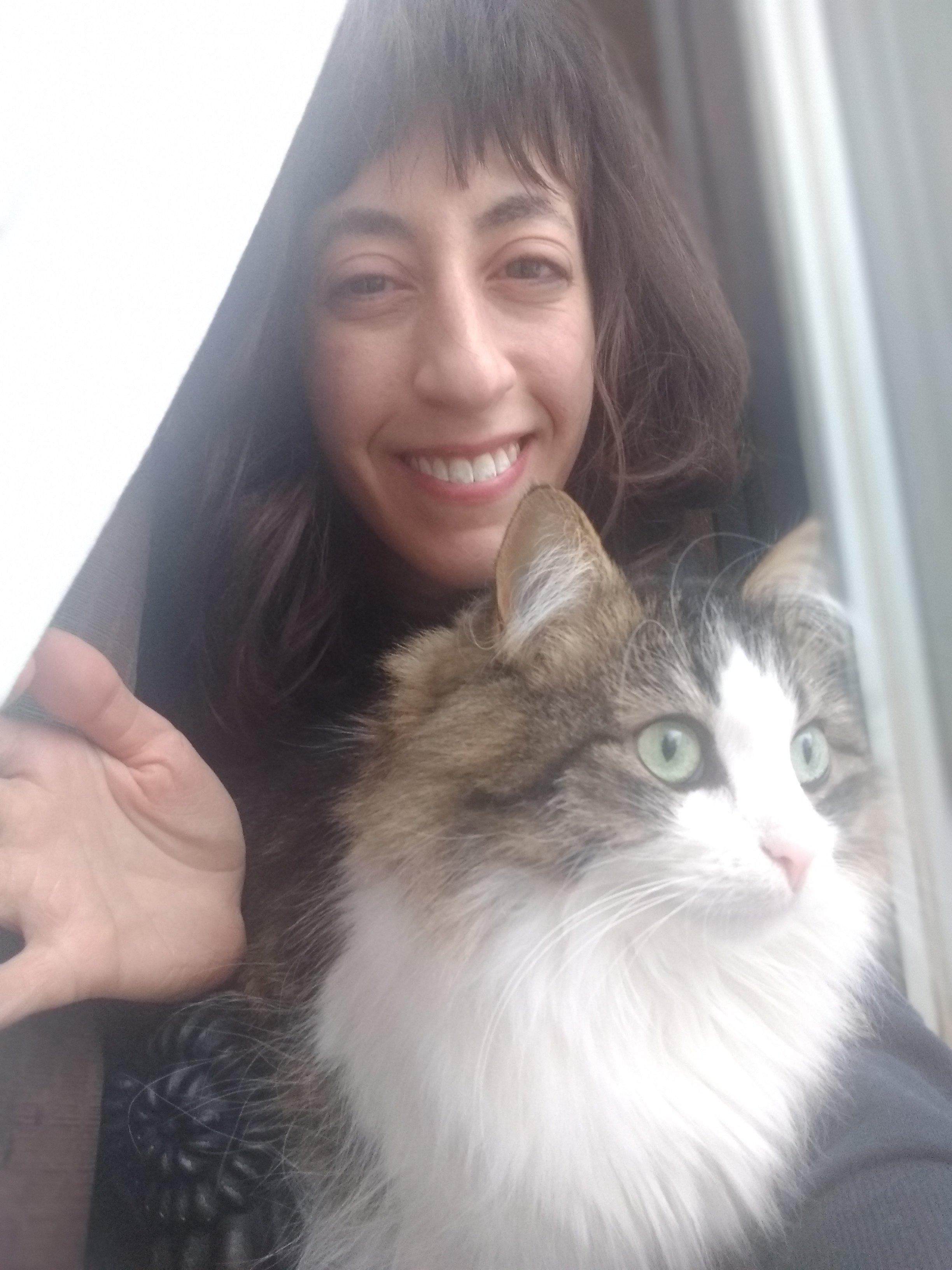 Hanging with Cosette (a.k.a. Cosie)