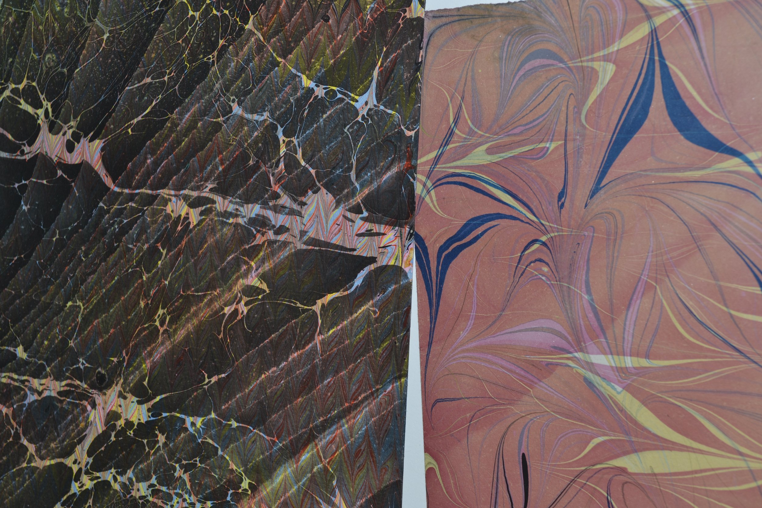 Early attempts at double marblings