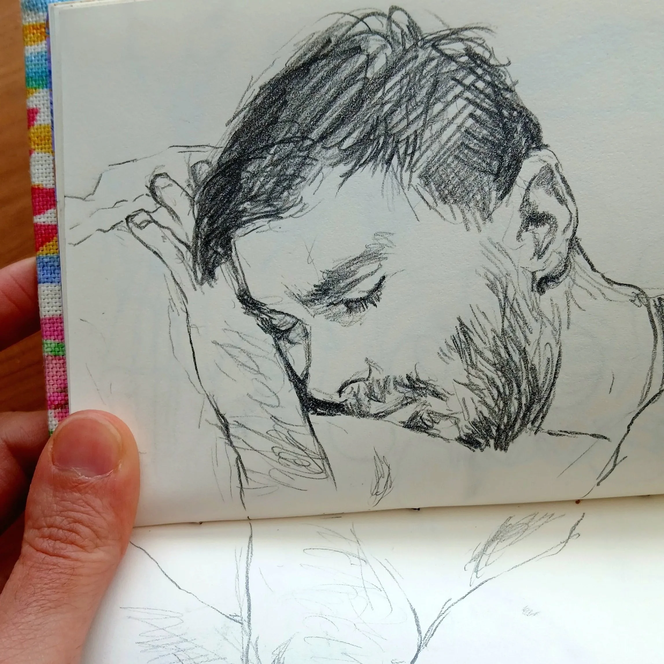 What drawing asks of me