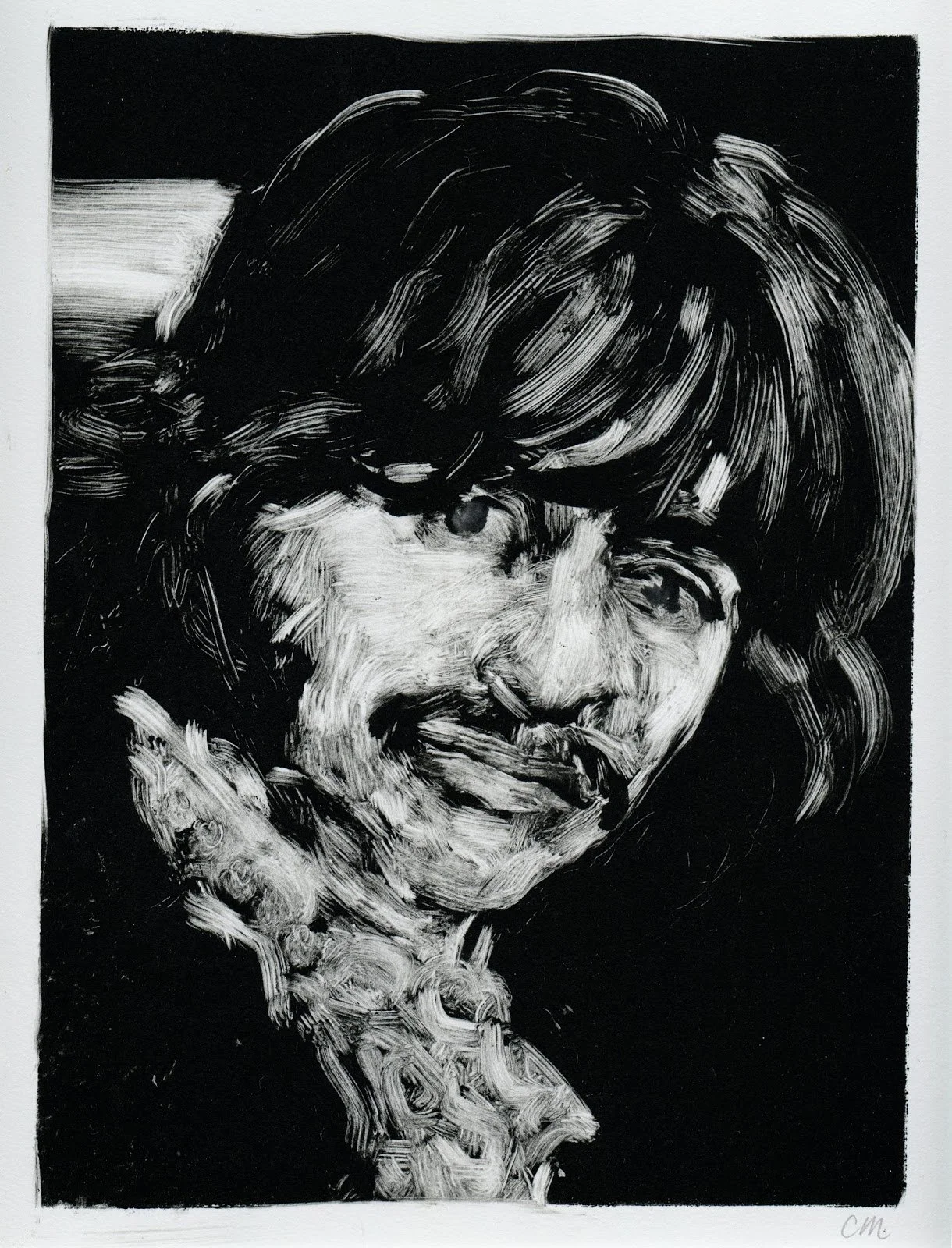 Ringo Starr (commission, 2016), 8" x 10"