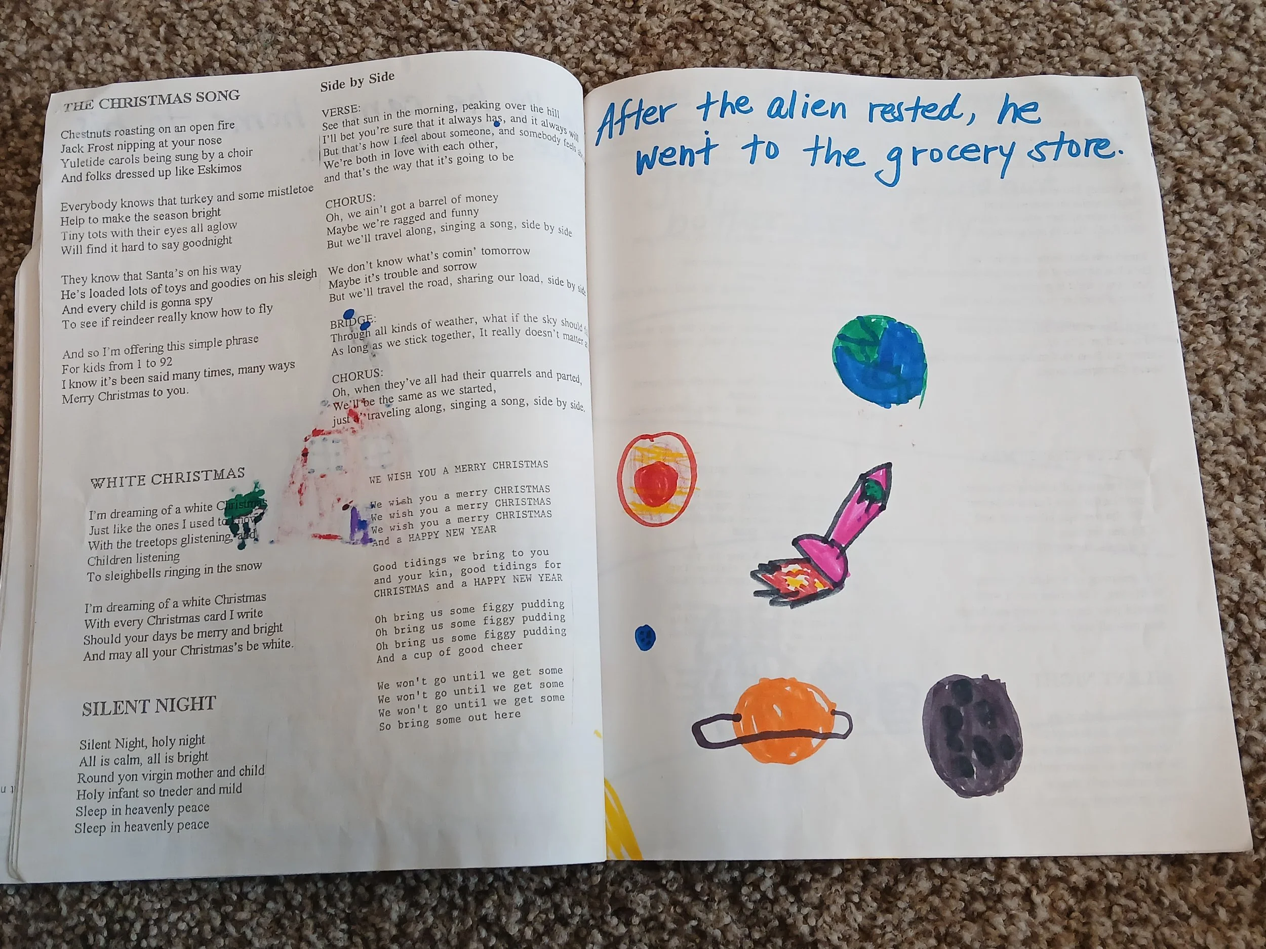 I used to really like going to the grocery store with my mom. 