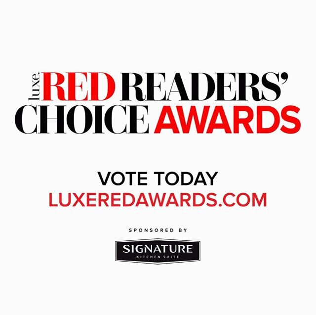 Please show us some love by voting for our contemporary kitchen in the Readers&rsquo; Choice portion of @luxemagazine RED Awards. Link in bio. Voting closes January 24! #beredwithluxe #beredwithskshome.
.
.
.
.
.
.
.
.
.
#contemporarykitchen #designa