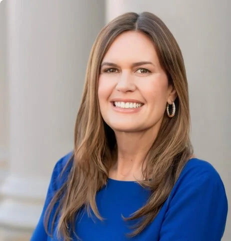 Sarah Huckabee Sanders - 47th Governor of Arkansas (via video)