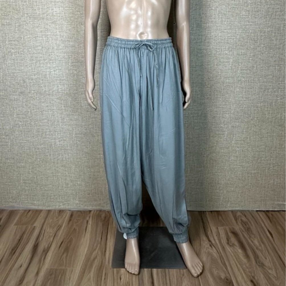 Dragon Warrior Harem Pants in Pewter
