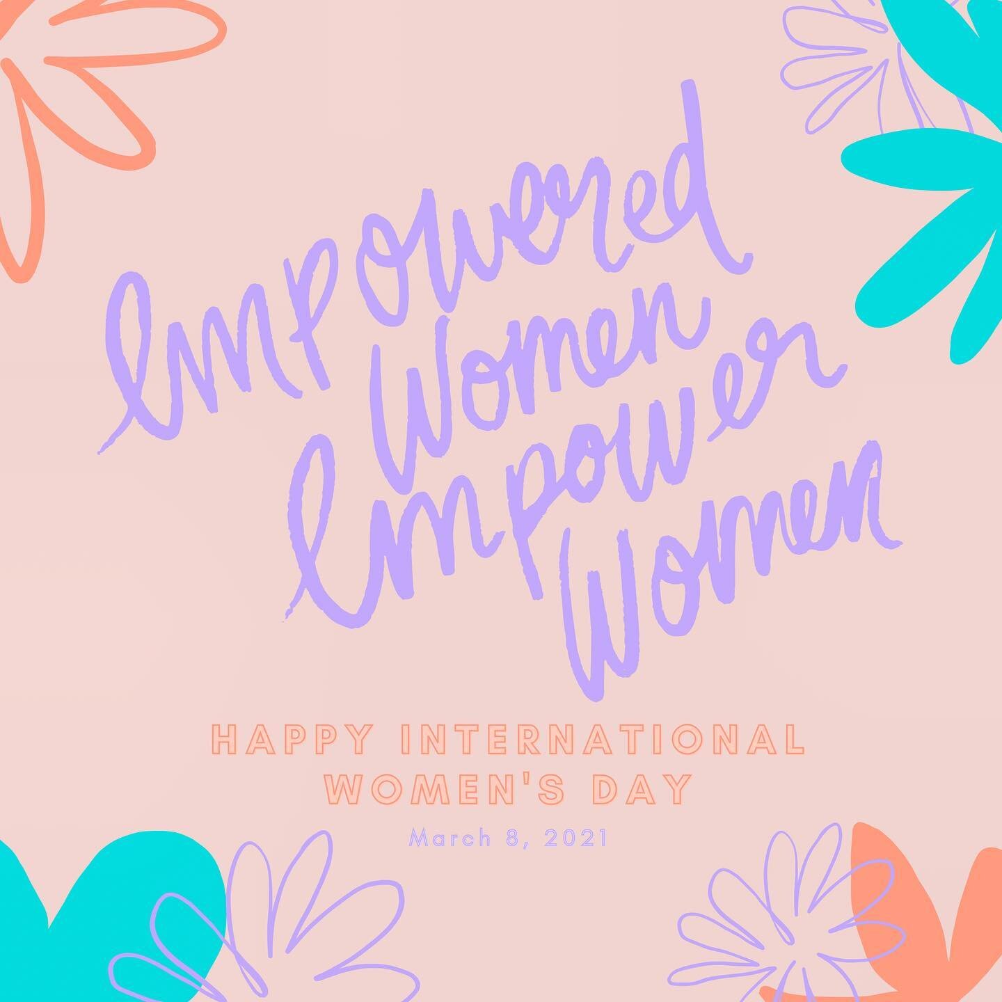 ✨HAPPY WOMEN&rsquo;S DAY✨
🎉Happy Women&rsquo;s Day to all the powerful, strong, courageous badass females out there, doing their thing, using their voice, creating CHANGE for the future. There&rsquo;s a lot of work to be done for #womenequality - it