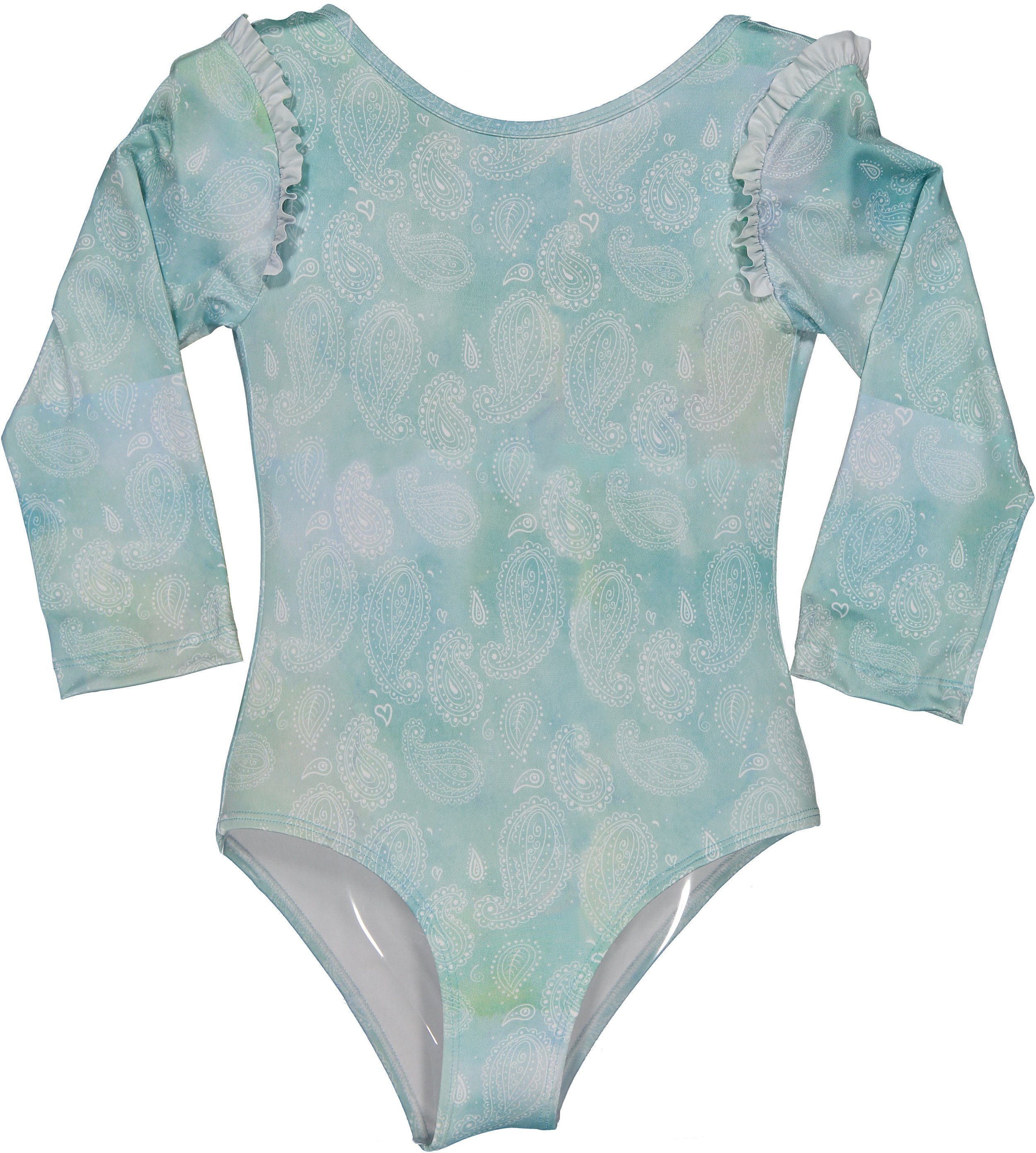 Special tie-dye long sleeve swimsuit / maillot — Paper Boat