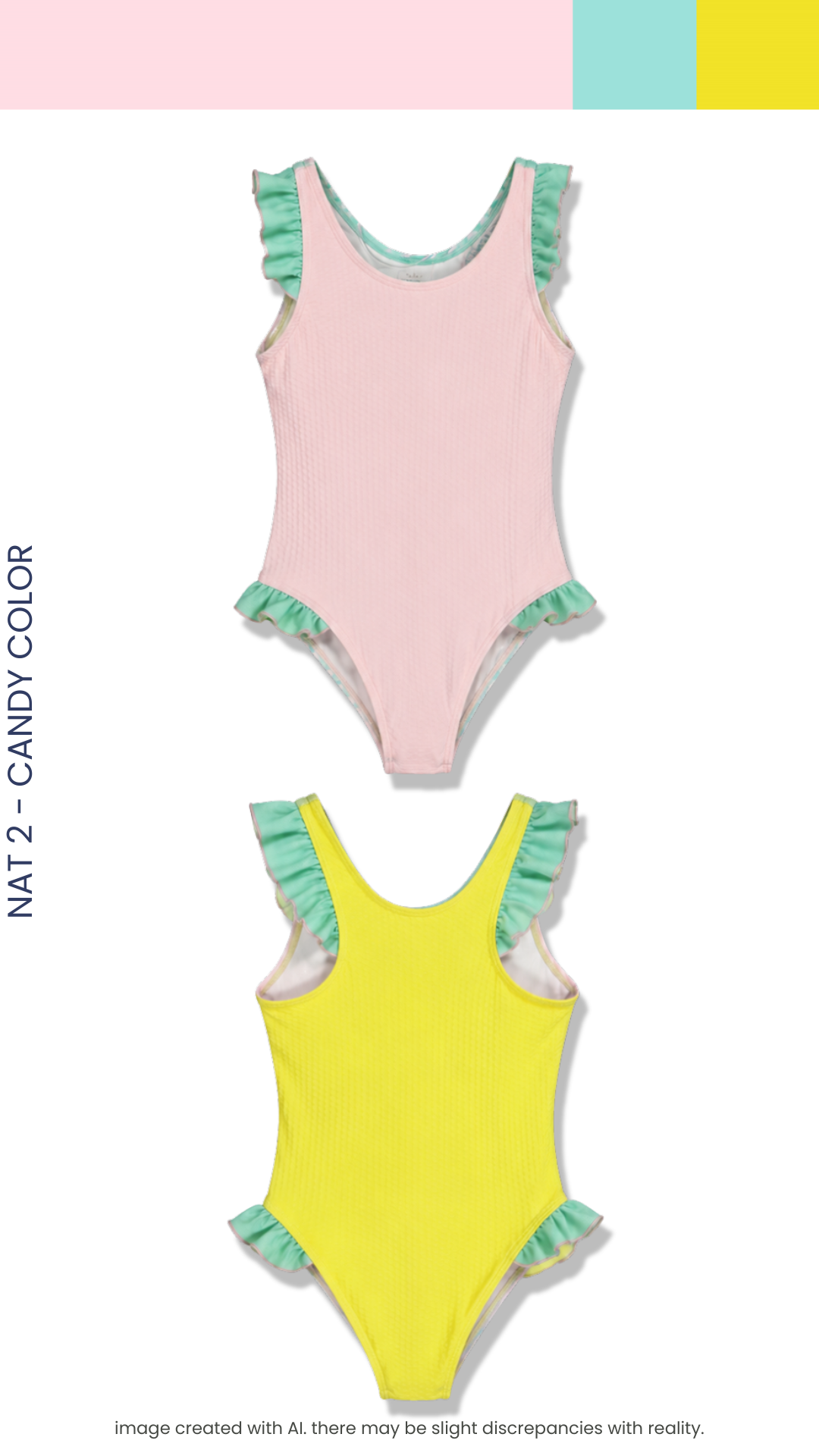 NAT 2 - #desperdiciozero swimsuit (multi prints availables)