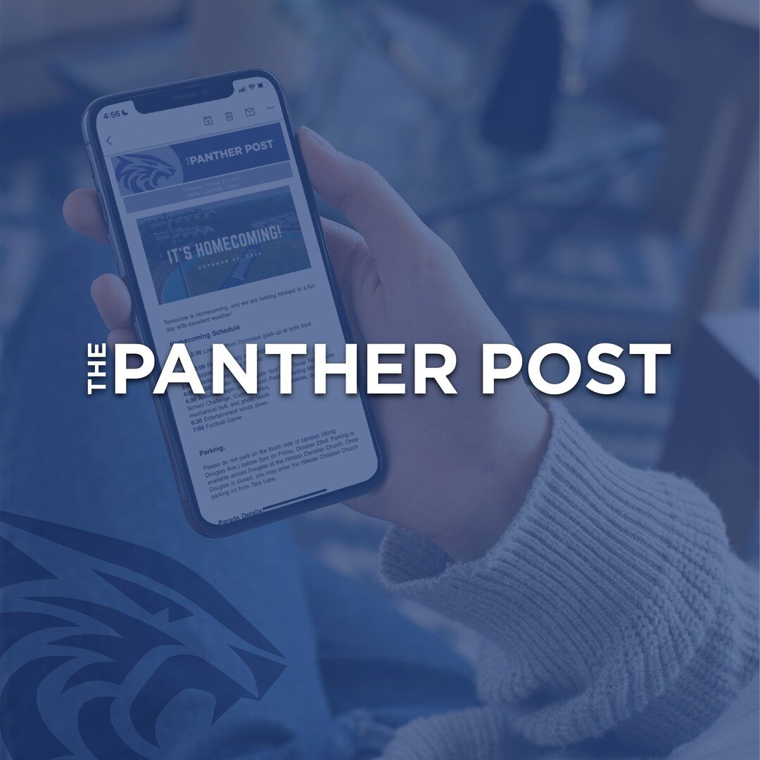 The Panther Post is the @the_independent_school's weekly newsletter that provides streamlined communication to the school community.

#graphicdesign #html #newsletter #schoolnewsletter #womenownedbusiness #armentacreative