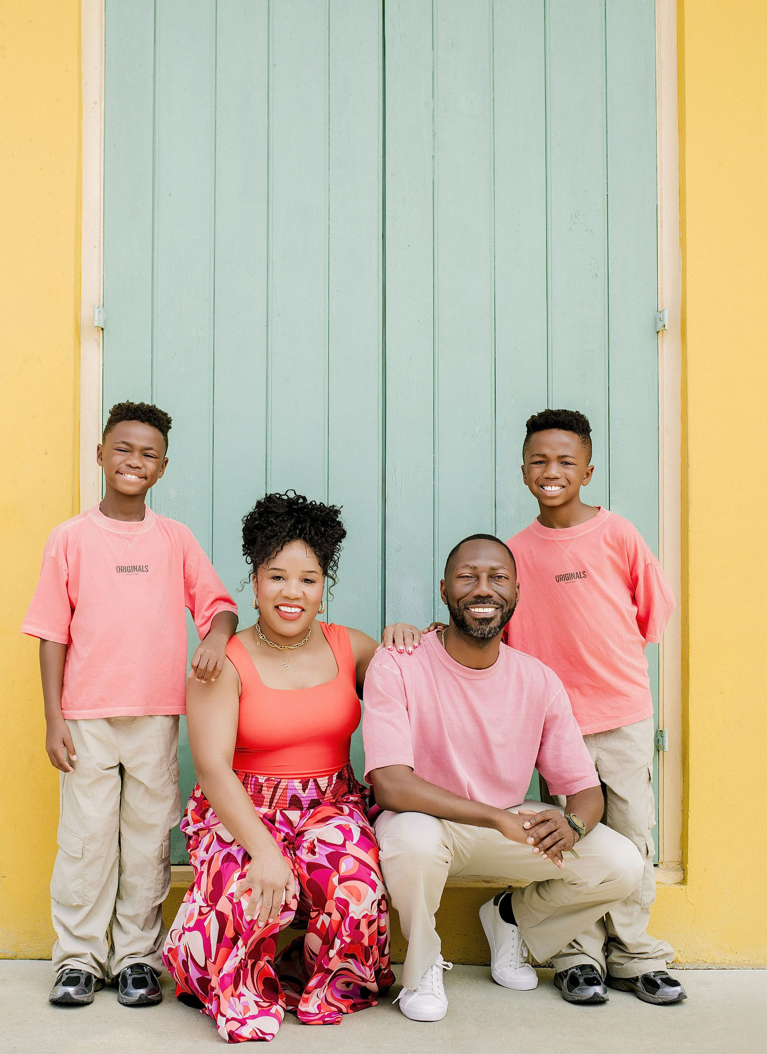 New Orleans French Quarter Family Portraits 