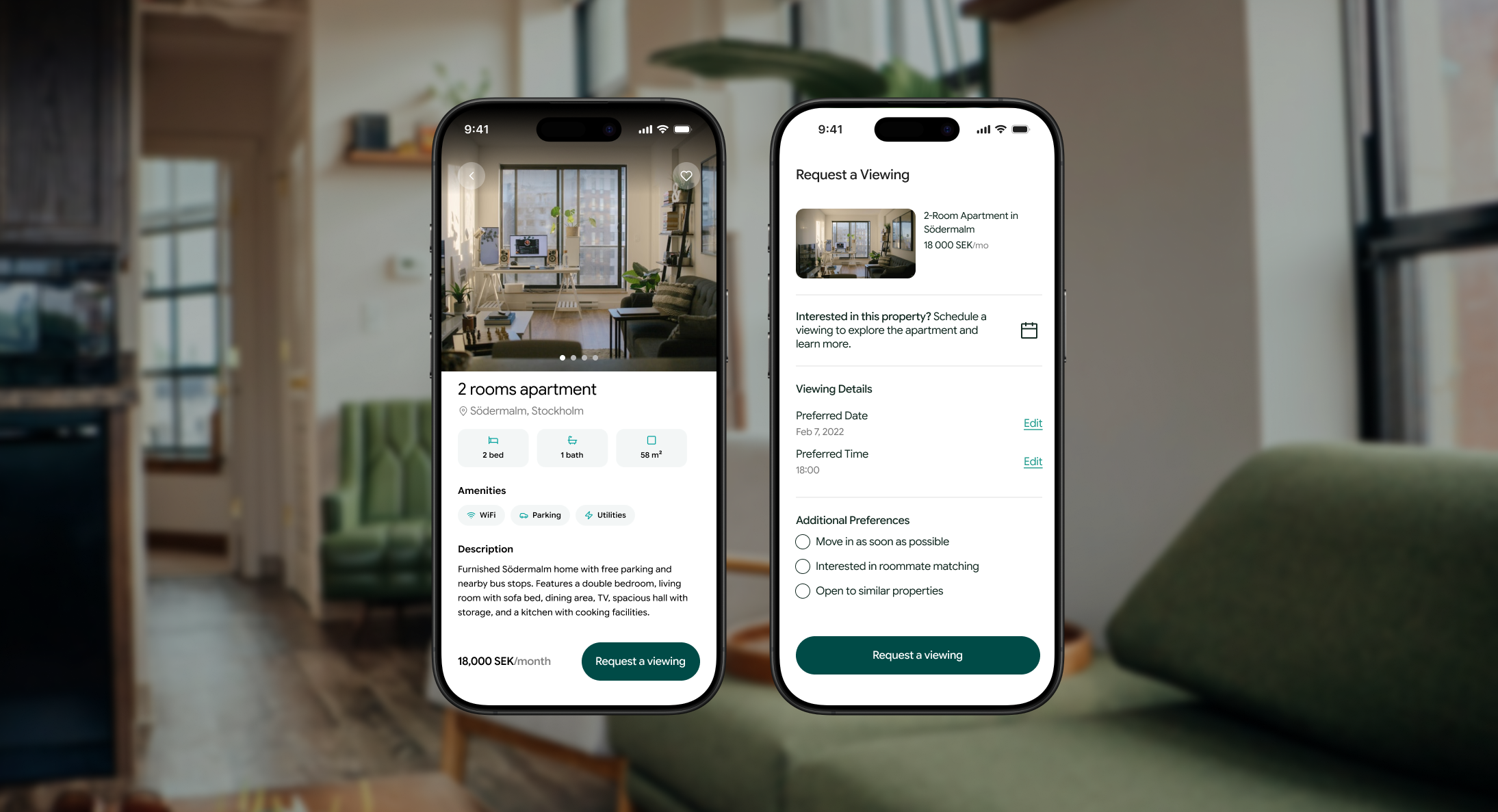 Hyrenbostad  (Product Design · UX/UI)