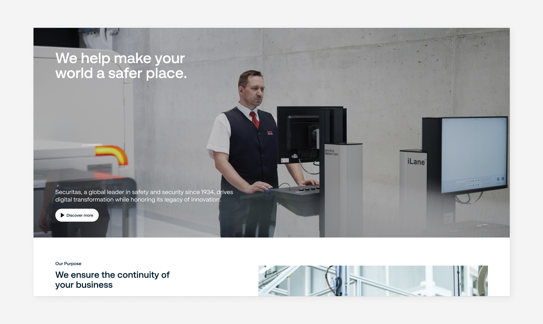 Securitas  (UX/UI, Design System, Website)