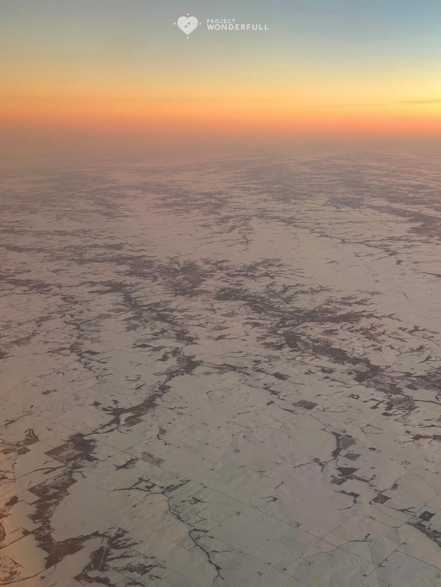 Some beauty from the window seat with love for you today. (See the #naturallyformedheart  in the bottom left hand corner?) 

#beautyheals 
 
Today&rsquo;s WonderFULL: Sky Beauty and Love

(In the air) 

Have a beautiful Wednesday. 

Sarah 🩵🩵 

P.S.