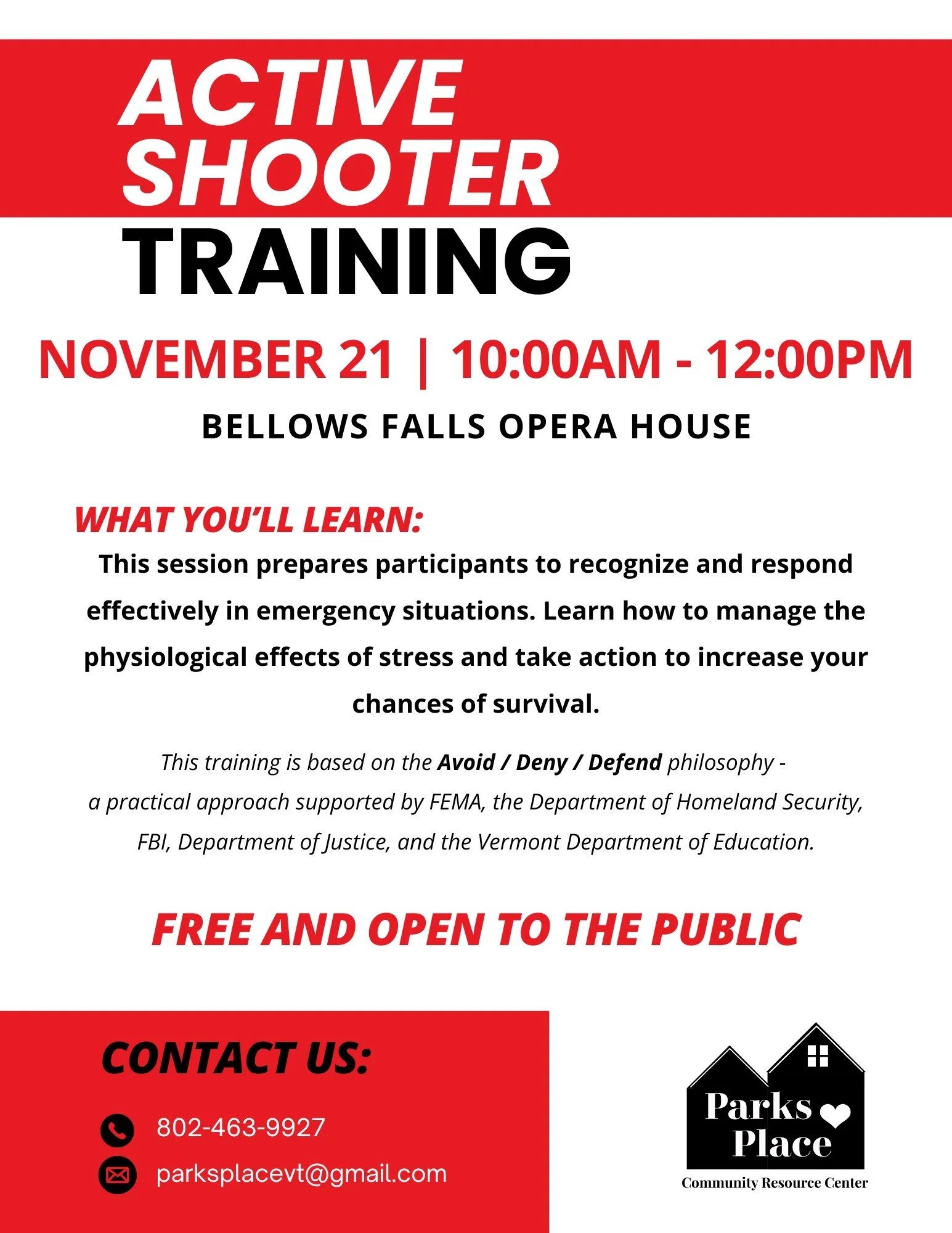 Active Shooter Training 