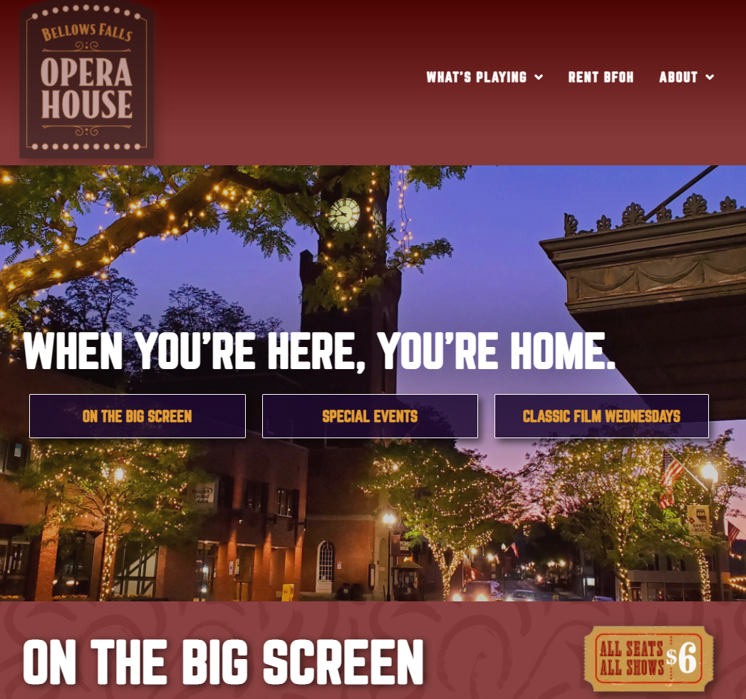 Bellows Falls Opera House — Town of Rockingham