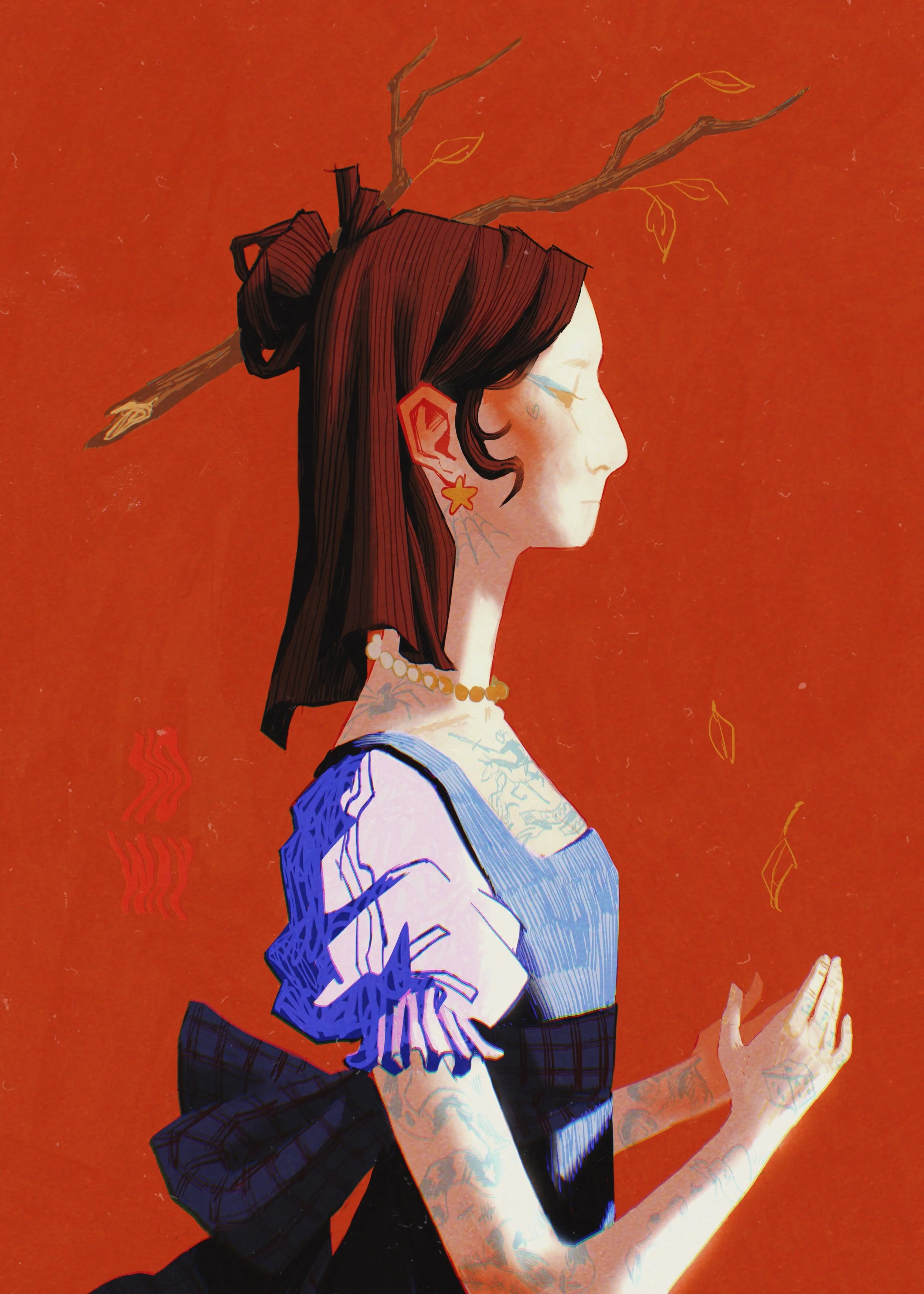 "Pray", 2021, digital