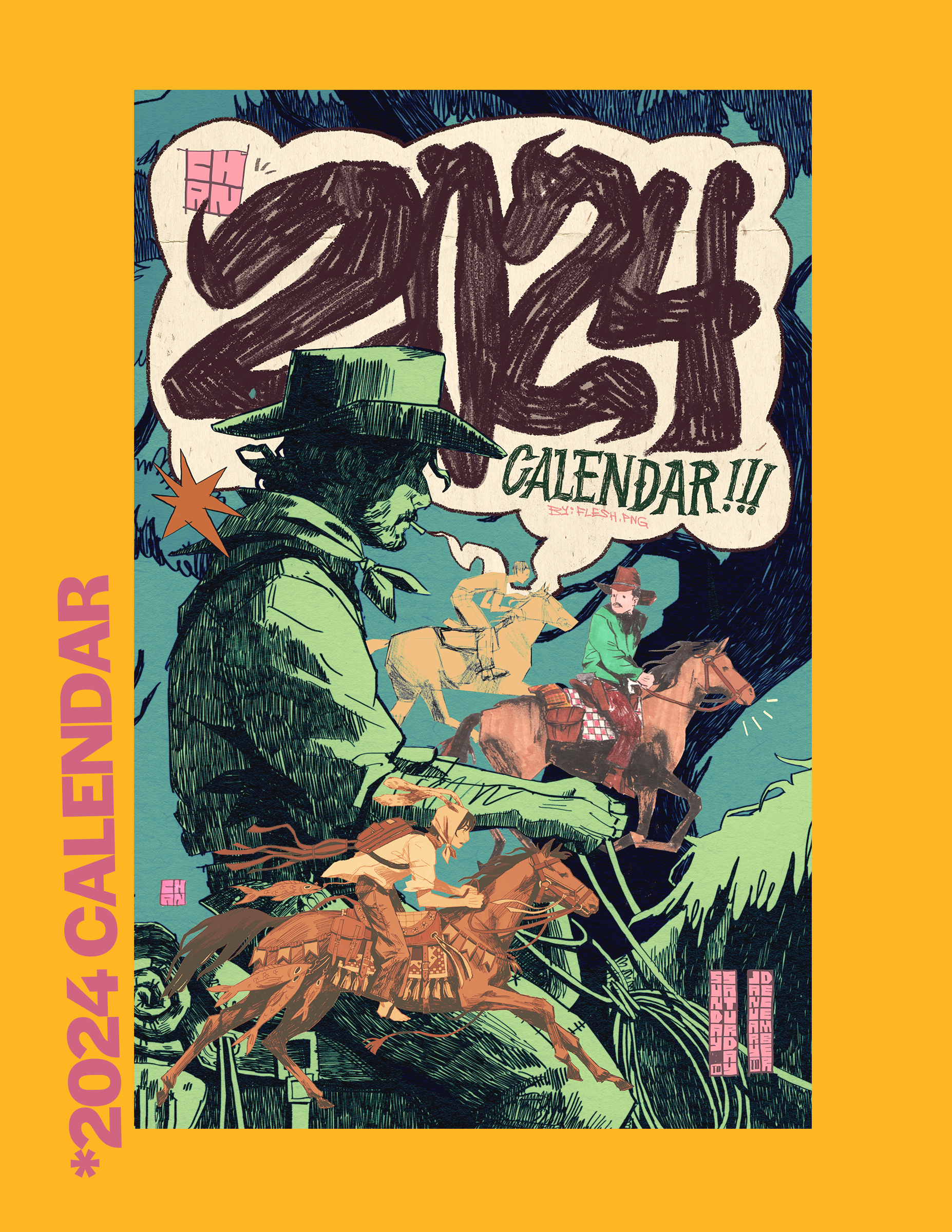 LEFTOVERS - 2024 CALENDAR