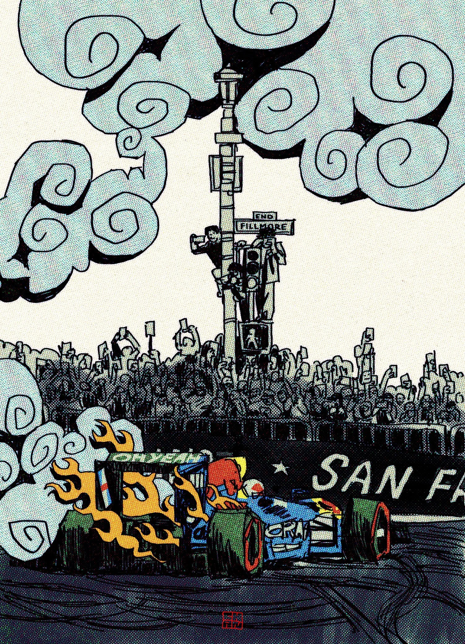 "SF Showrun", 2026, digital