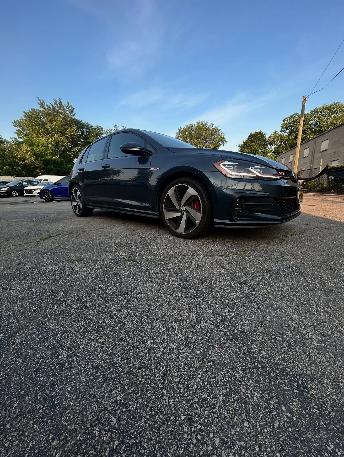 A little bit of oil coming out from the cradle brought this MK7 GTI to the shop. We cleaned it up and got that cradle resealed. We also performed a rear brake service and gave it a tune up before sending it on its way 🫡

#volkswagen #gti #gtimk7 #oi