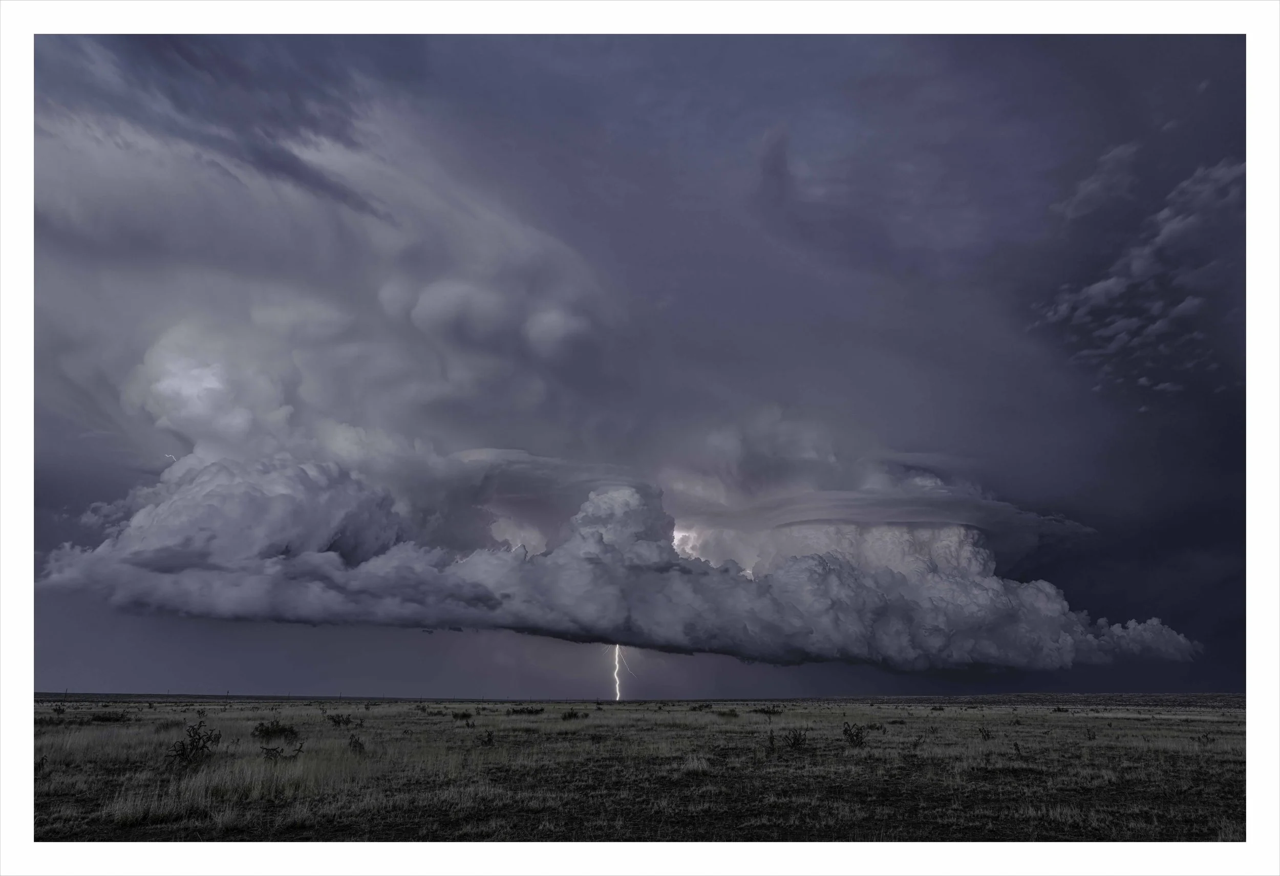 Convergence Point - De Baca County, New Mexico (2022, 24x36)