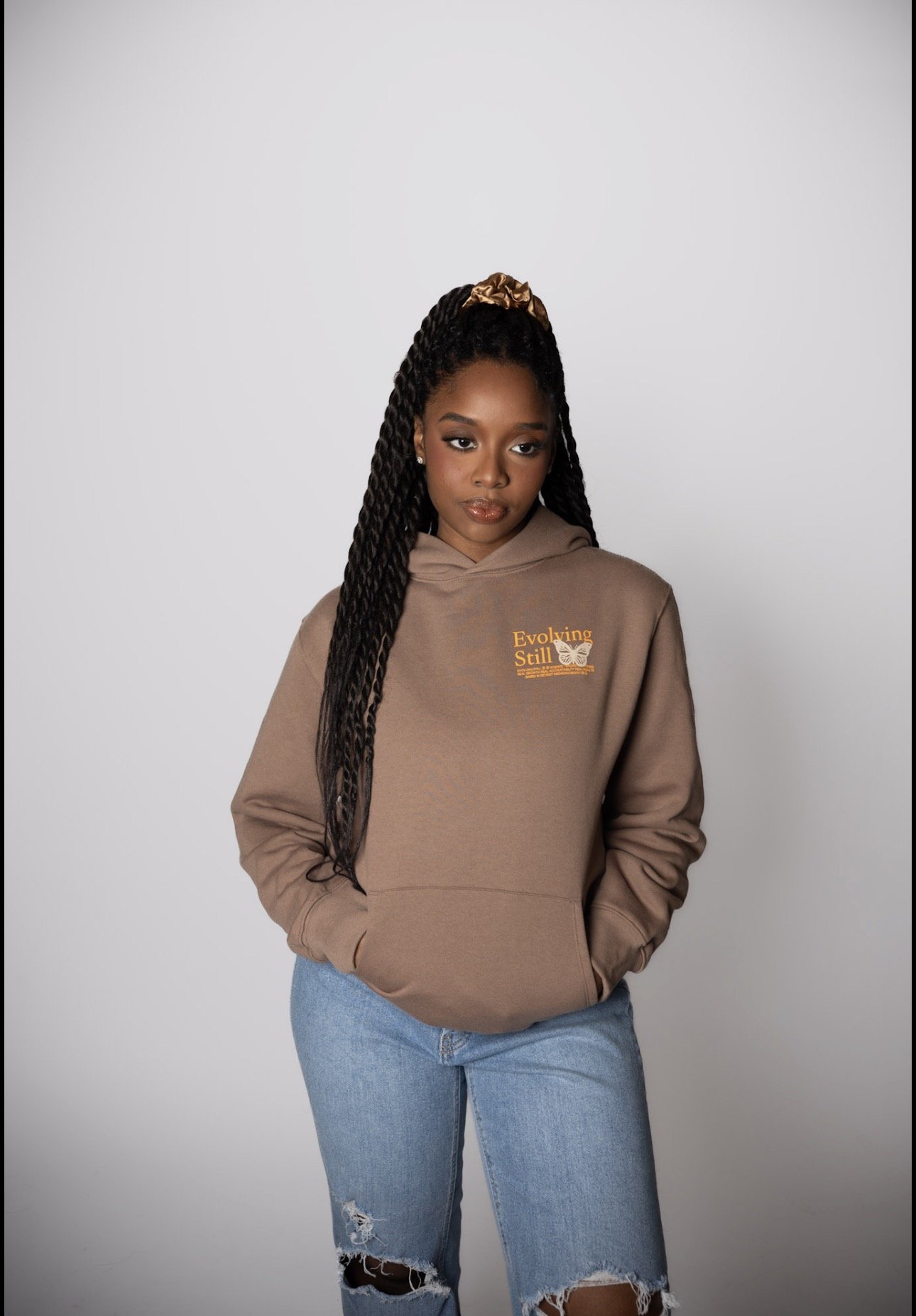 Power Move Hoodie - Brown