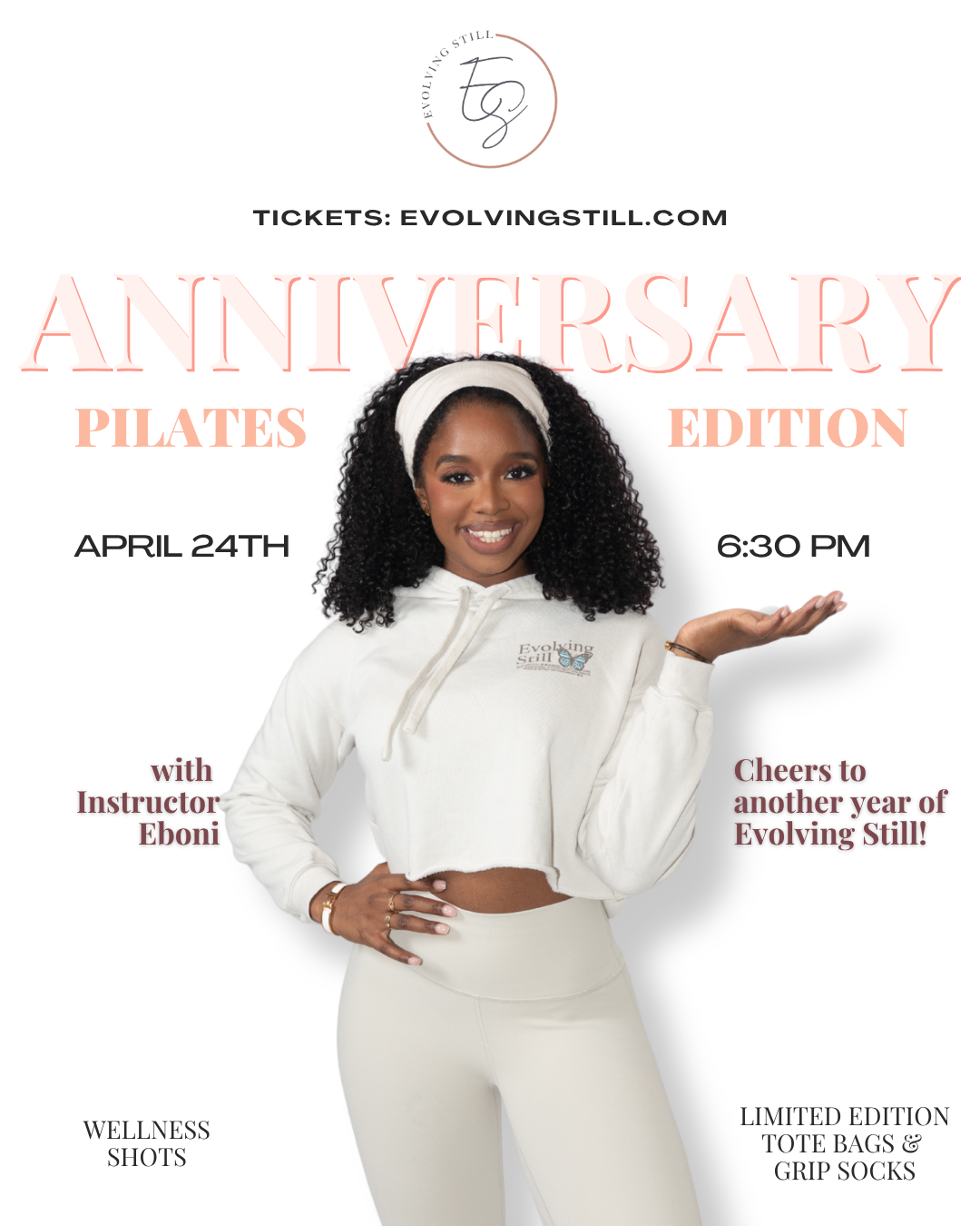 Anniversary Gratitude Pilates Class