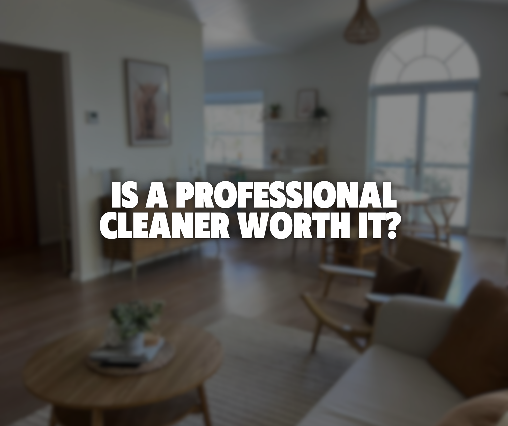 Is a Professional Cleaner Worth It? 