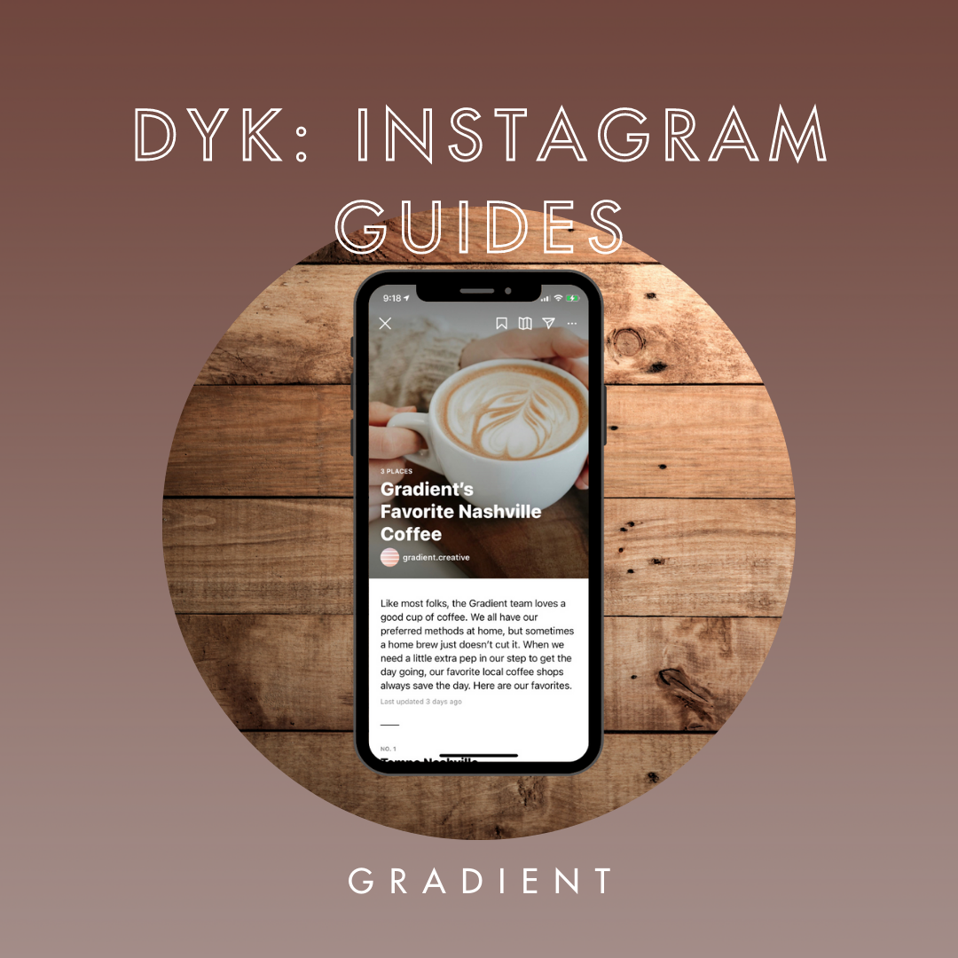 DYK: Instagram Guides