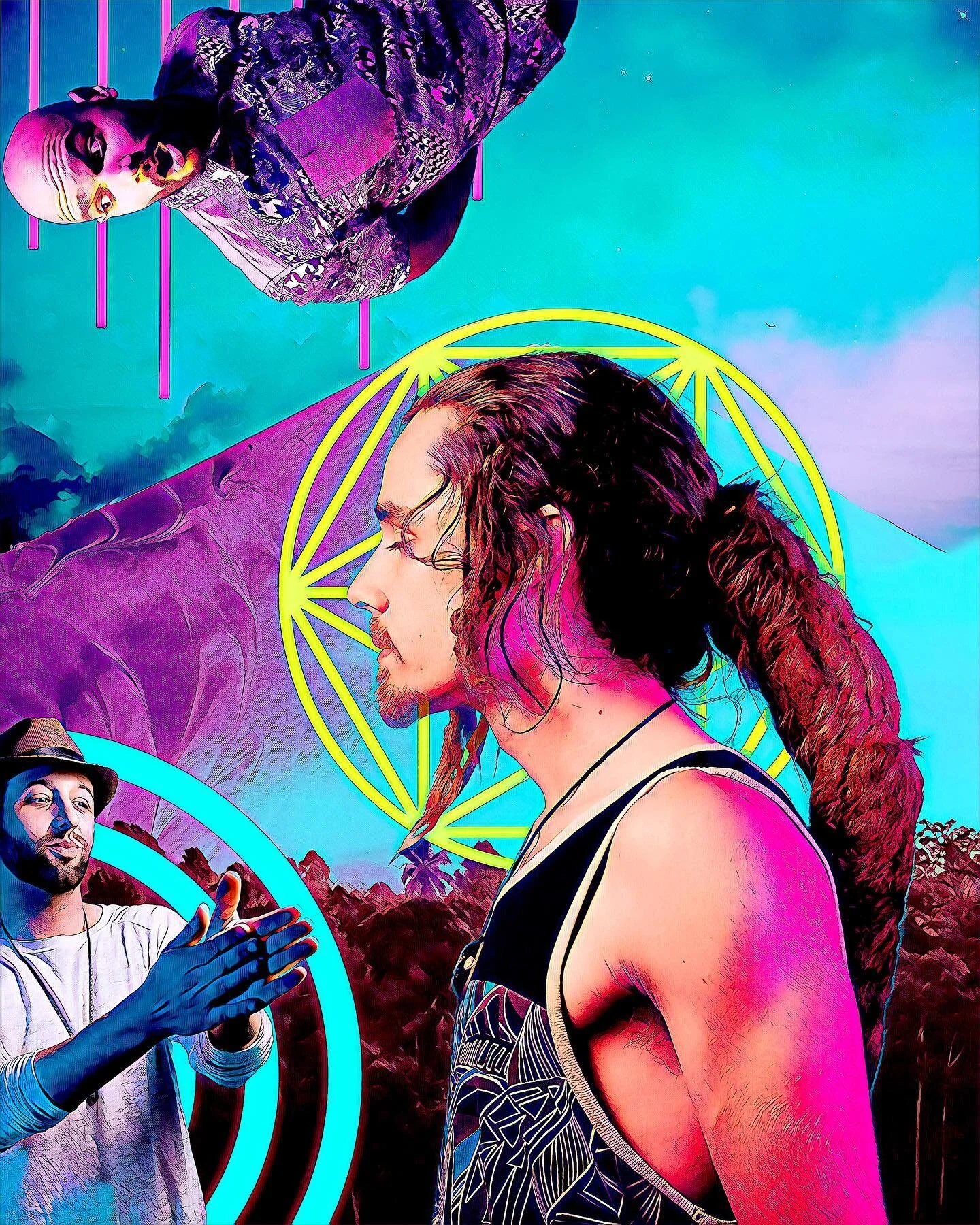 The @agentsofvibe ! Meet da boys @mattcareymusic on the right, Mr Don on the left, @_wigzen hangin on the top! We always have amazing times together and would love to invite you for more in the future. Remember to stay safe, stay zen, stay high on be