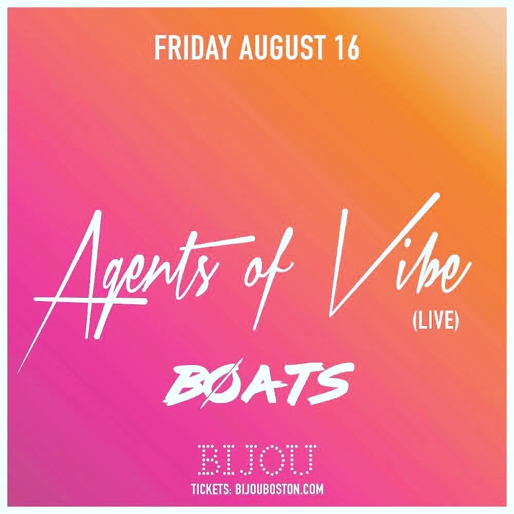 💡Excited For Friday 8/16!We are headlining one of our favorite Boston clubs, @bijouboston  w an opening set by BOATS ☑️FREE ENTRY thru Ticket Link (((💎Link in Bio💎))) No excuses Boston fam! C u soon 😎