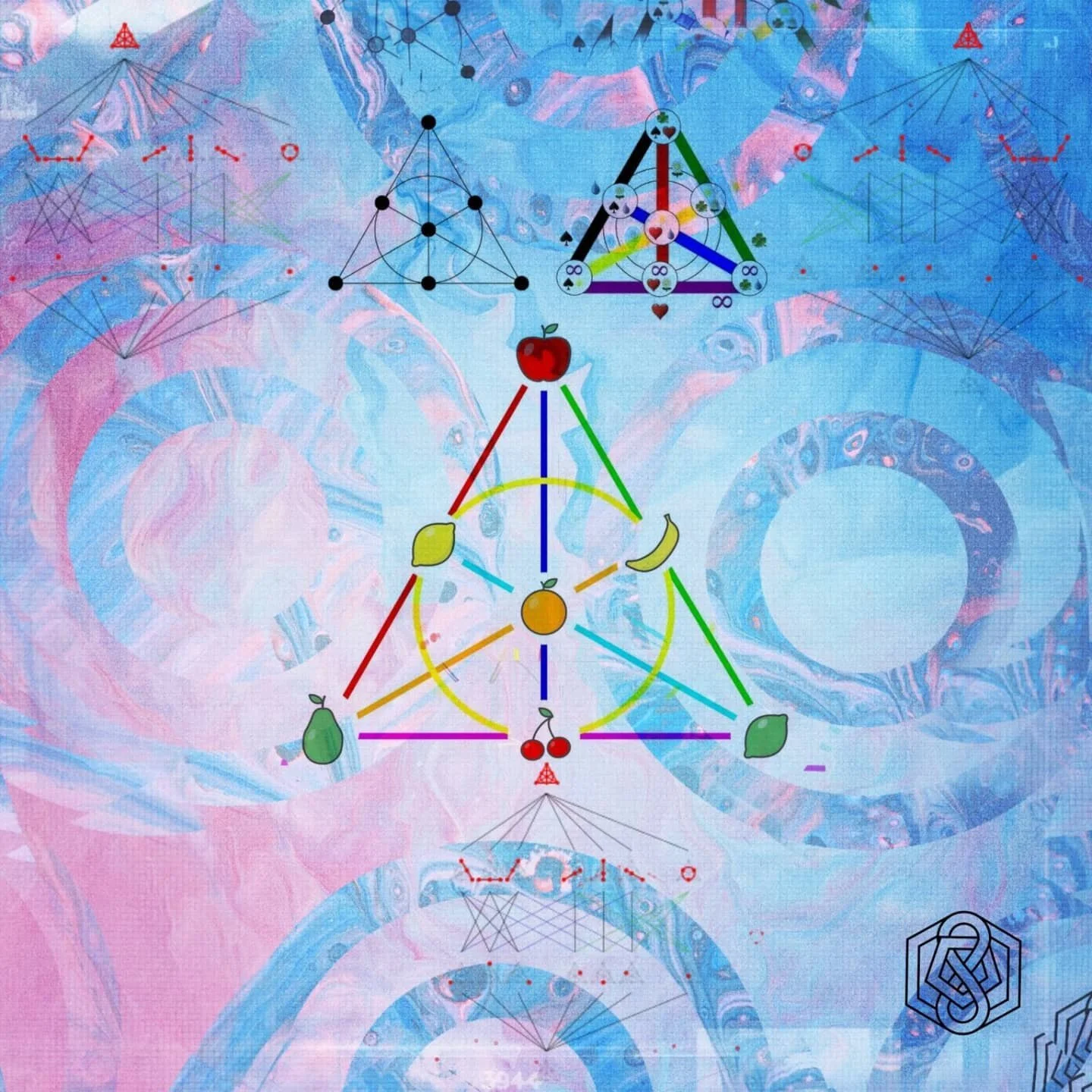 Still don&rsquo;t understand what Octonions are all about? Well, here&rsquo;s the fano plane, a visual representation of this intriguing system&hellip; with it, you might be a step closer to unlocking the OCTONIAN mystery... We took inspiration from 