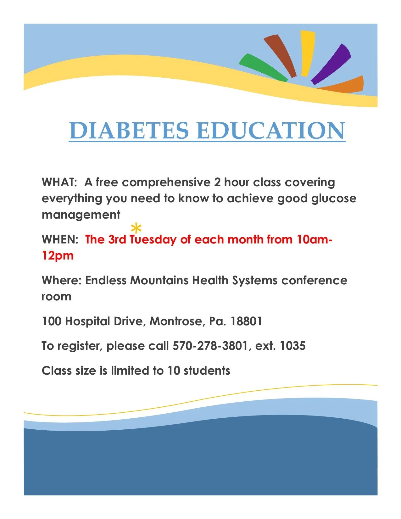 Nutritional Services — Endless Mountains Health Systems