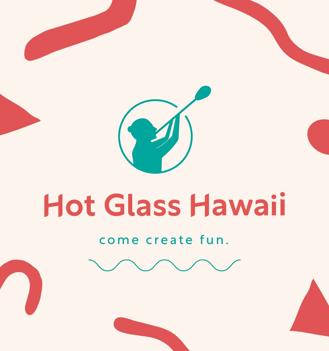 Hot Glass Hawaii Branding + Website