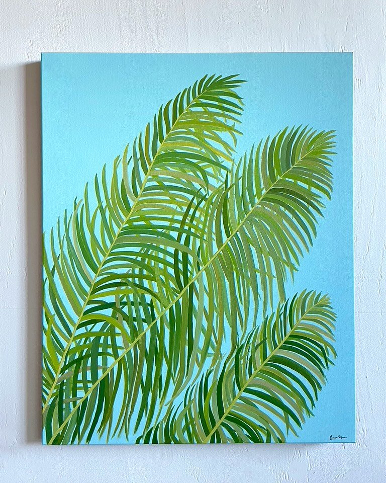 This series of paintings I recently completed invites you to take a moment to pause and observe the surroundings around you. The way the morning breeze feels against your skin when the sun is just starting to rise. The enormity and resilience of a tr